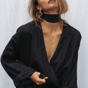 Zara Long Skinny Scarf